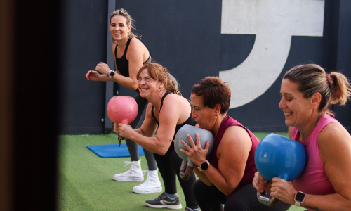 Entrena acompañado
